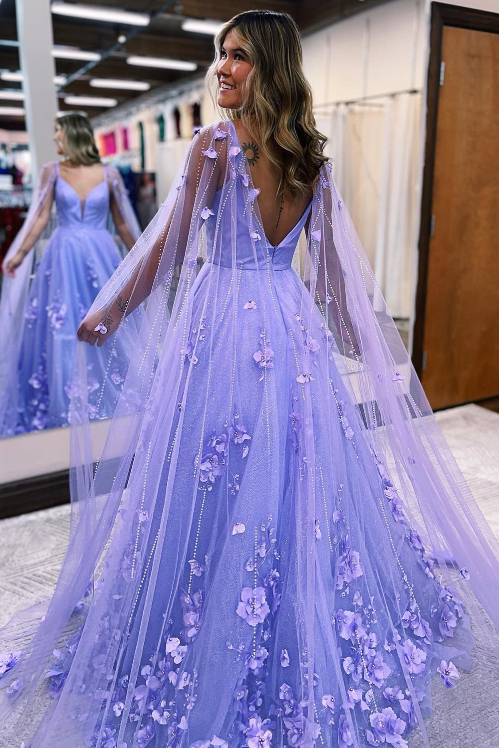 lavendar dress